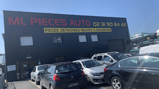 Vue extérieure du centre VHU agréé ML Pièces Auto à SOUMONT-SAINT-QUENTIN (Calvados)