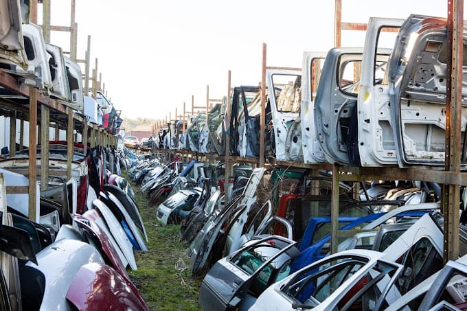 Vue extérieure du centre VHU agréé Cap Auto à LA FERTE-SAINT-AUBIN (Loiret)
