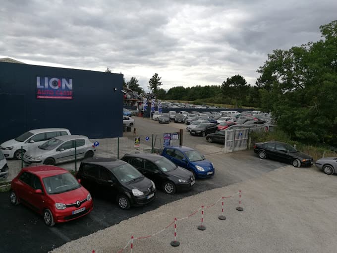 Vue extérieure du centre VHU agréé Lion Auto Casse à LION-EN-SULLIAS (Loiret)