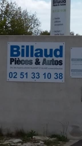 Billaud Pièces & Autos à TALMONT-SAINT-HILAIRE — Photo 5 du centre VHU agréé Vendée