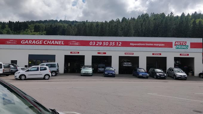 Vue extérieure du centre VHU agréé Garage Chanel à FRAIZE (Vosges)