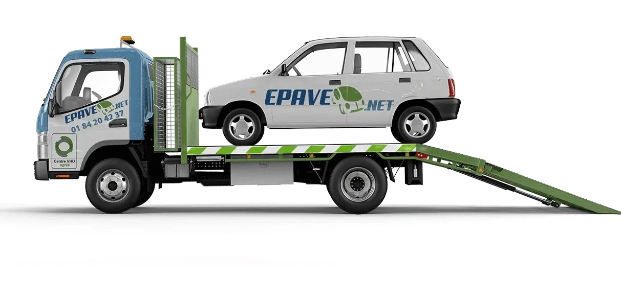 Enlèvement d'épave gratuit par un centre VHU agréé Enlèvement d'épave gratuit par un centre VHU agréé — Epave.net